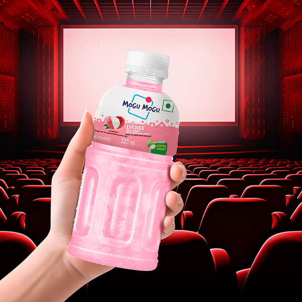 Mogu Mogu Lychee Juice with Nata de Coco | 320ml