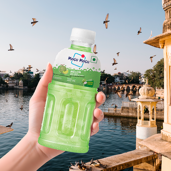 Mogu Mogu Melon Juice with Nata de Coco | 320ml