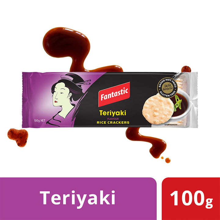 Fantastic Rice Crackers Teriyaki