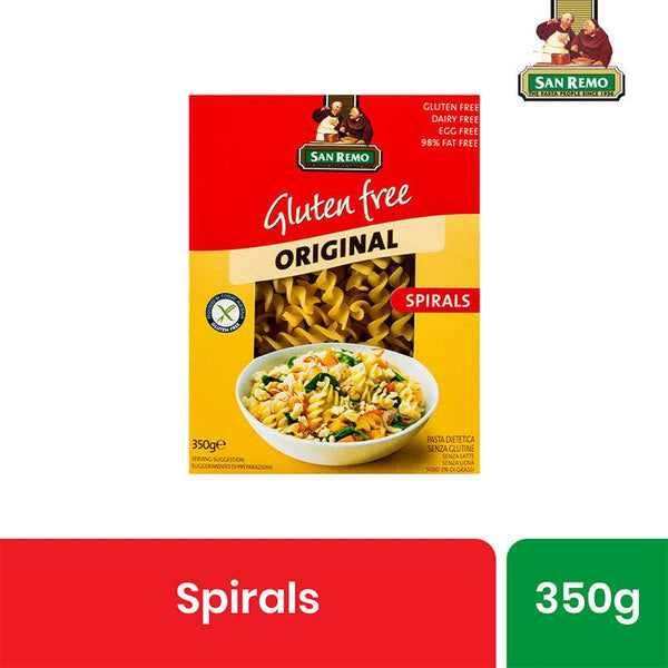 Buy Pasta & Noodles "Gluten Free Spiral Pasta" by San Remo, Pack of 1