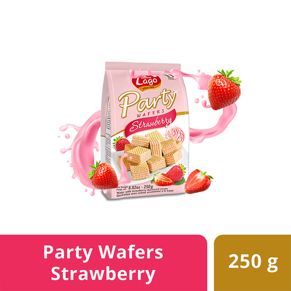 Gastone Lago Party Wafers Strawberry