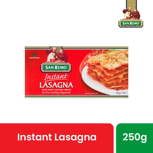 Buy Pasta & Noodles "Instant Lasagna" by San Remo, Pack of 1