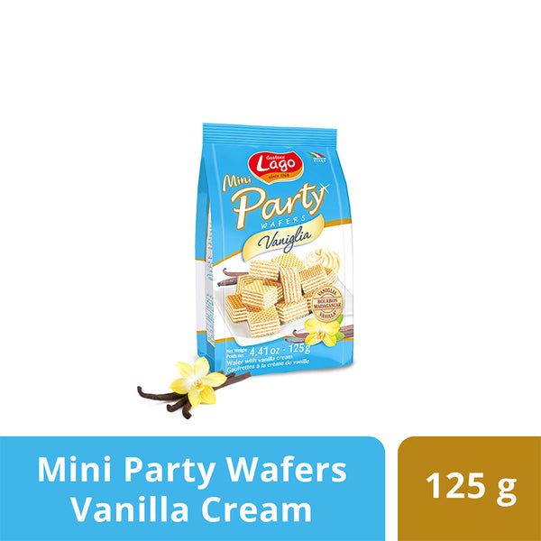 Gastone Lago Mini Party Wafers Vanilla Cream (125g)