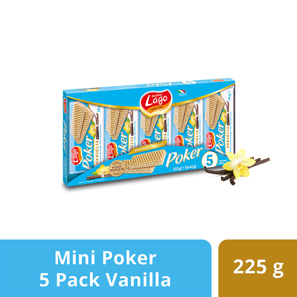 Gastone Lago Poker Wafers Vanilla (150g)