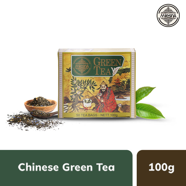 Mlesna Chinese Green Tea 50 Bags -100gms
