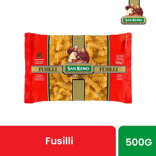 Buy Pasta & Noodles "Fusilli Pasta" by San Remo, Pack of 1