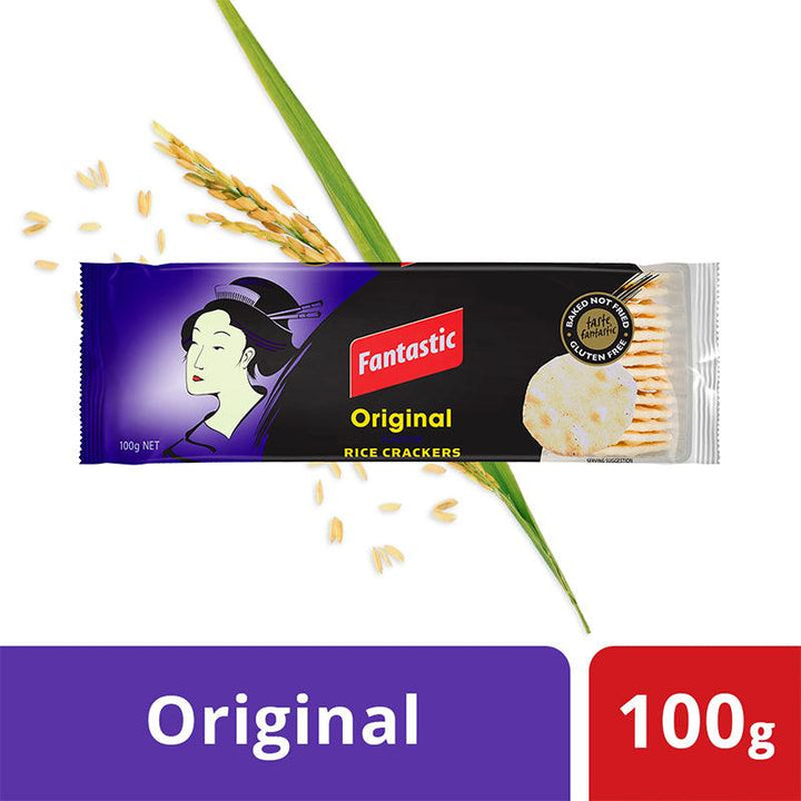 Buy Puffed Rice Cakes "Original Rice Crackers" by Fantastic, Pack of 1