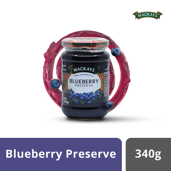 Mackays Blueberry Preserve (340g)