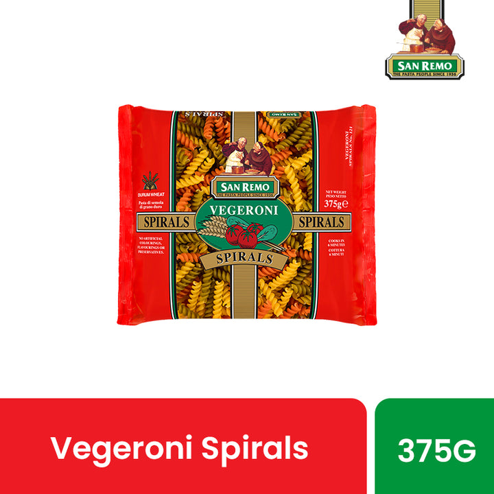San Remo Vegeroni Spiral Pasta