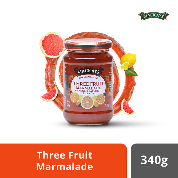 Mackays Three Fruit Marmalade (340g)