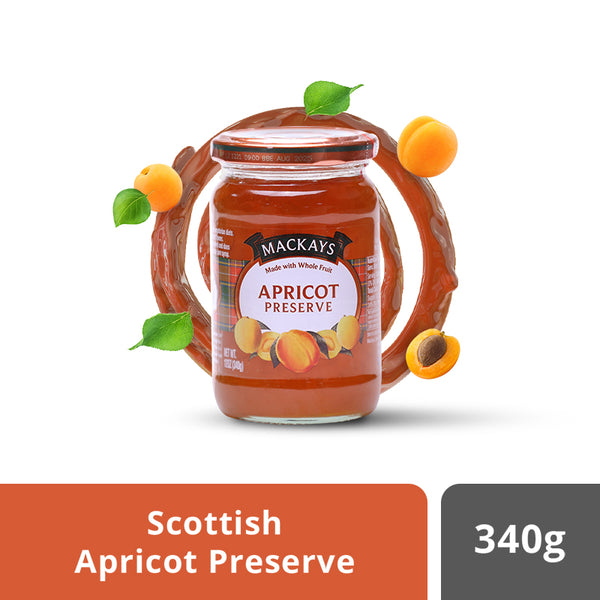 Mackays Scottish Apricot preserve (340g)