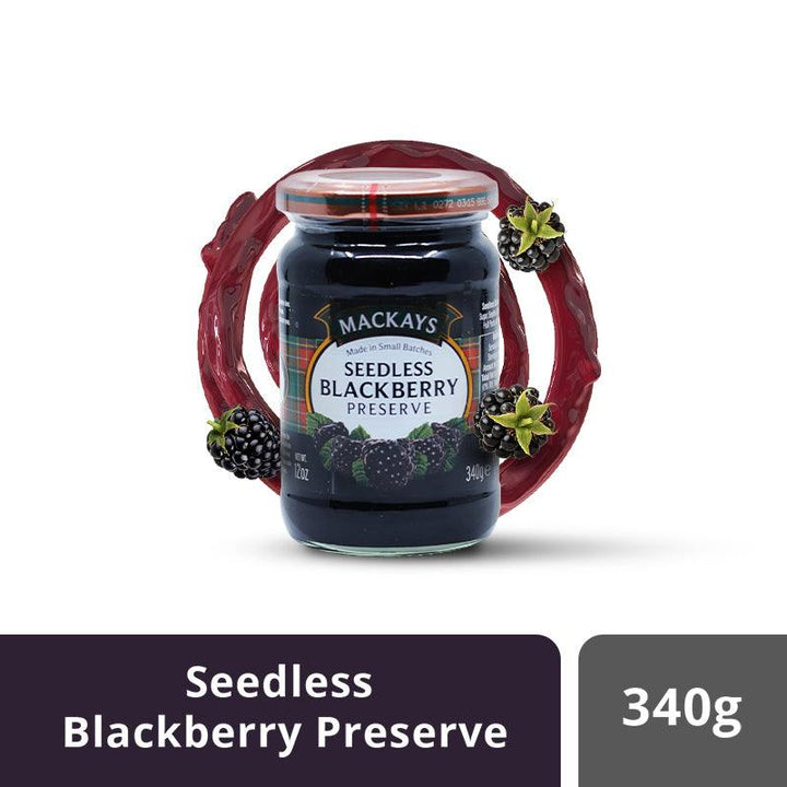 Buy Jams & Jellies "Preserve Seedless Blackberry" by Mackays, Pack of 1