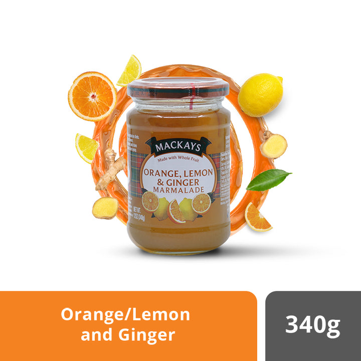 Mackays Orange, Lemon & Ginger Marmalade