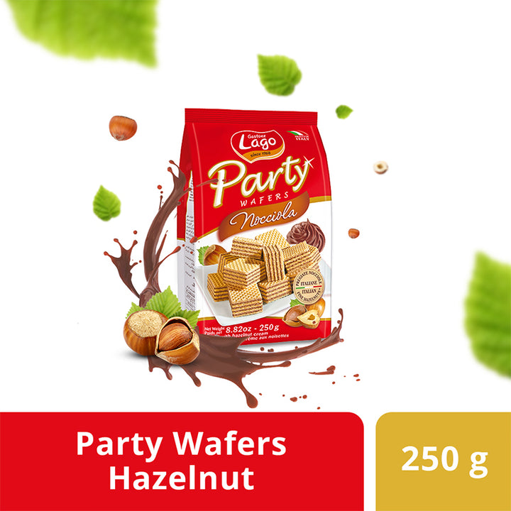 Gastone Lago Party Wafers Hazelnut