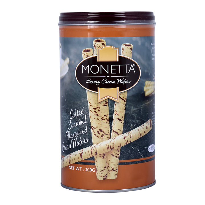 Monetta Salted Caramel Wafer Sticks