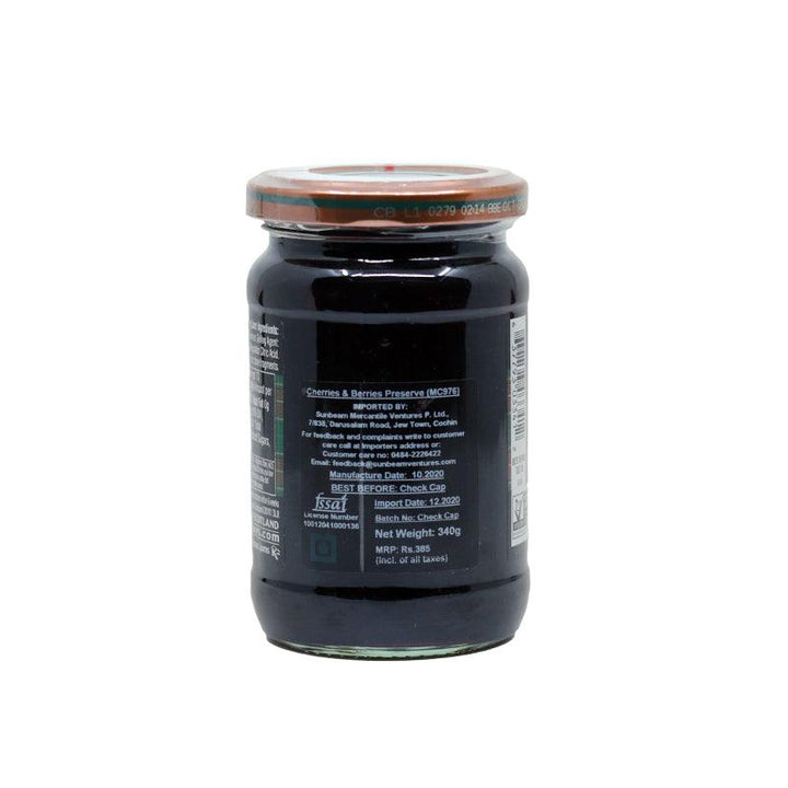 Buy Jams & Jellies "Preserve Cherries And Berries" by Mackays, Pack of 4