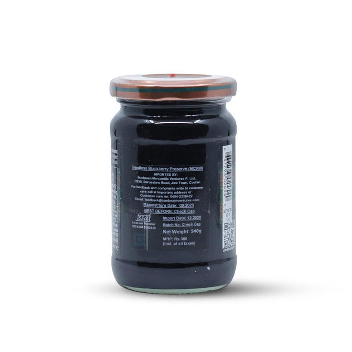 Buy Jams & Jellies "Preserve Seedless Blackberry" by Mackays, Pack of 4