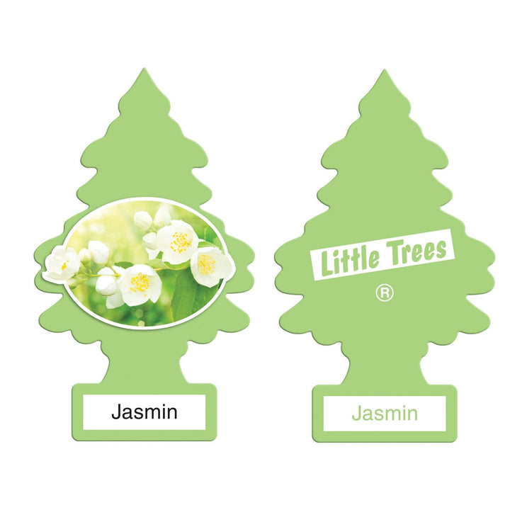 Buy Vehicle Air Fresheners "Car Air Freshener Jasmin Hanging" by Little Trees, Pack of 4