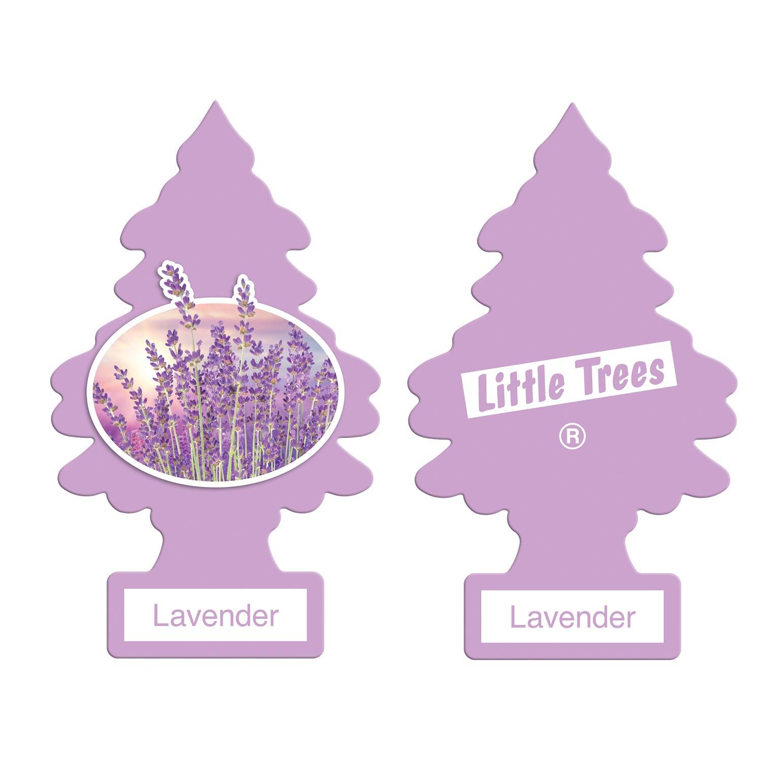Buy Vehicle Air Fresheners "Car Air Freshener Lavender Hanging" by Little Trees, Pack of 4