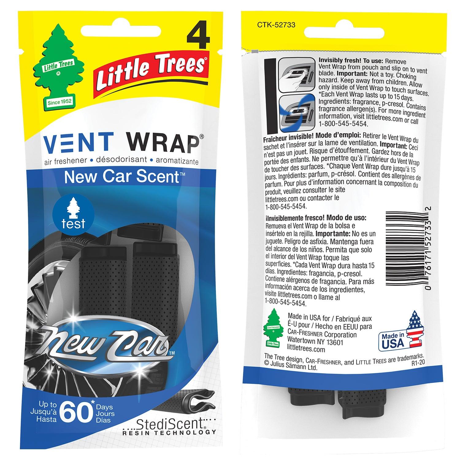 Car Air Freshener New Car Scent Vent Wrap